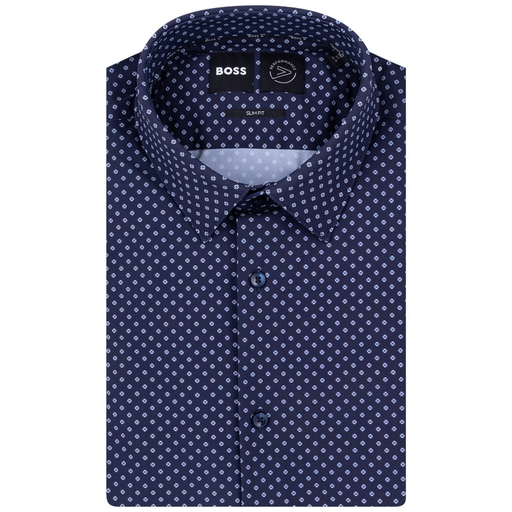 Boss Μπλε Πουκάμισο P-HANK-s-kent - 50513421