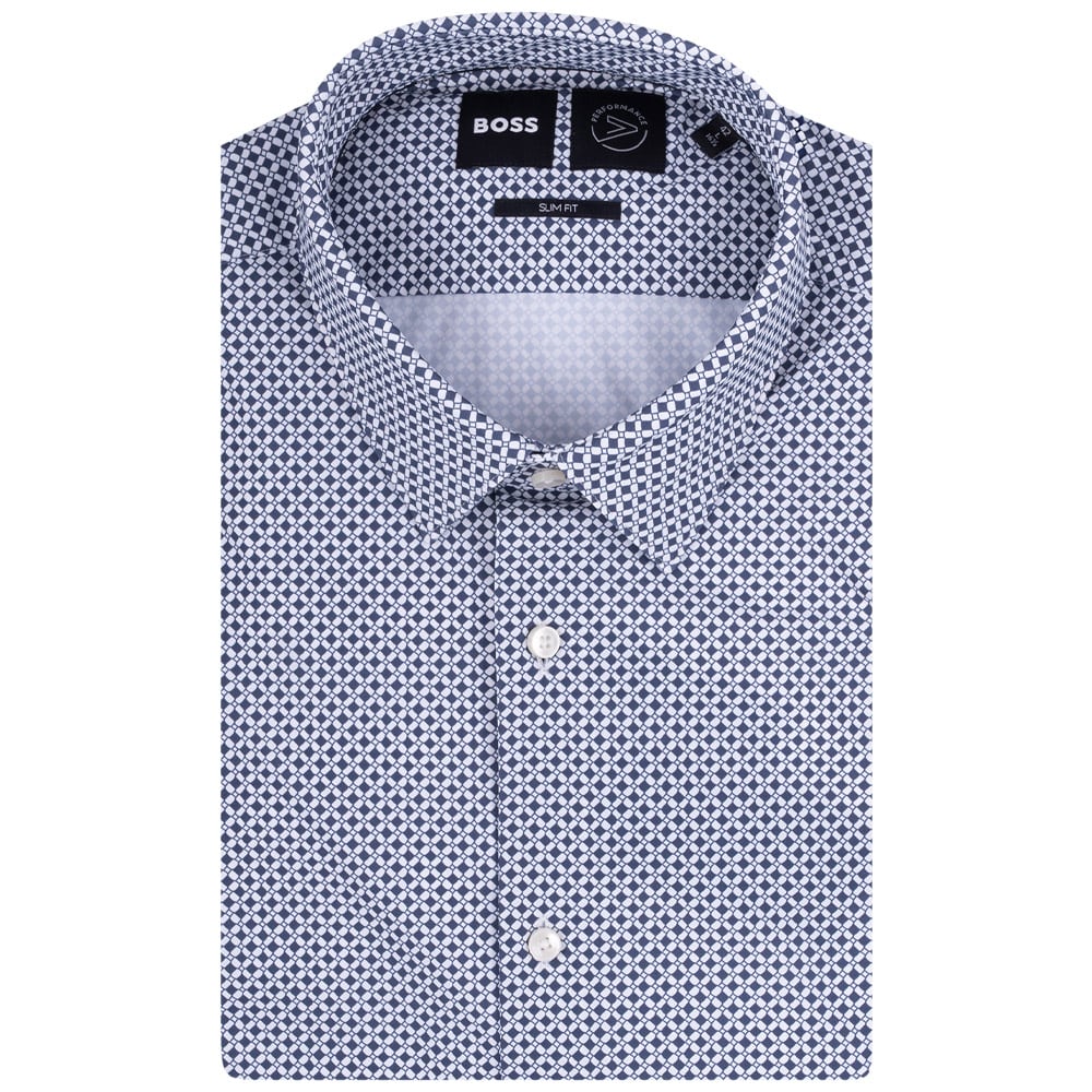 Boss Μπλε Πουκάμισο P-HANK-s-kent - 50513421