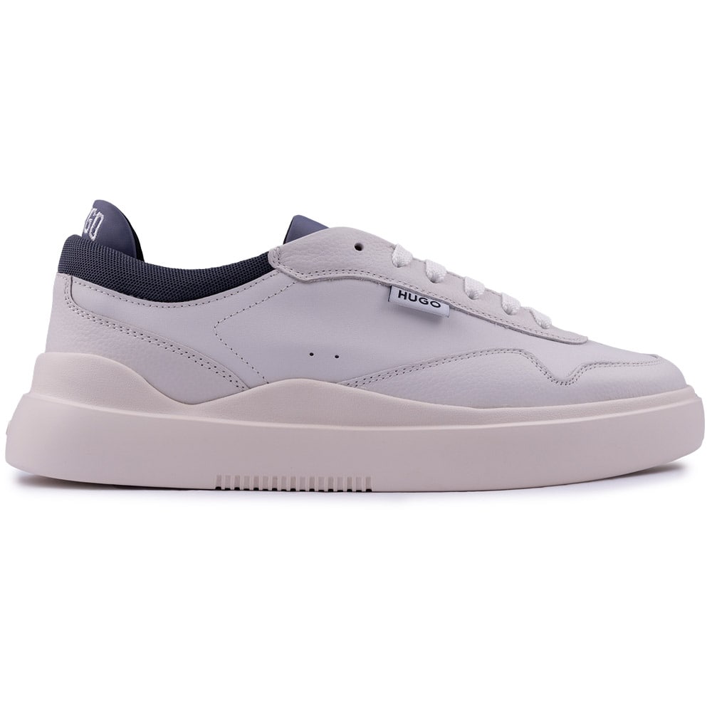 Hugo Εκρού Sneakers Blake_Tenn_tbna 100% Cow Leather - 50516931
