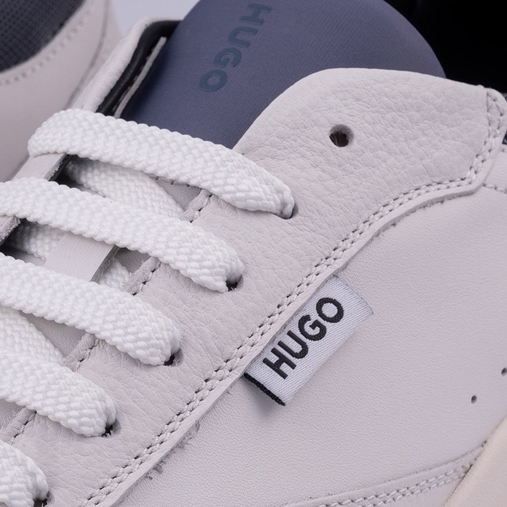 Hugo Εκρού Sneakers Blake_Tenn_tbna 100% Cow Leather - 50516931