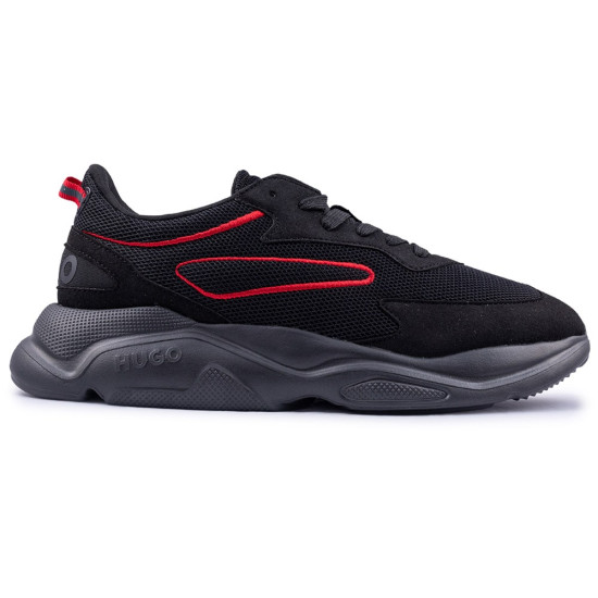 Hugo Μαύρα Sneakers Leon_Runn_meem - 50517114