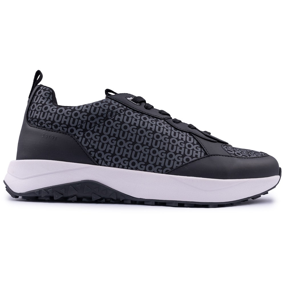 Hugo Μαύρα Sneakers Kane_Runn_mono2 - 50517257