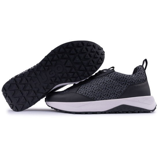 Hugo Μαύρα Sneakers Kane_Runn_mono2 - 50517257