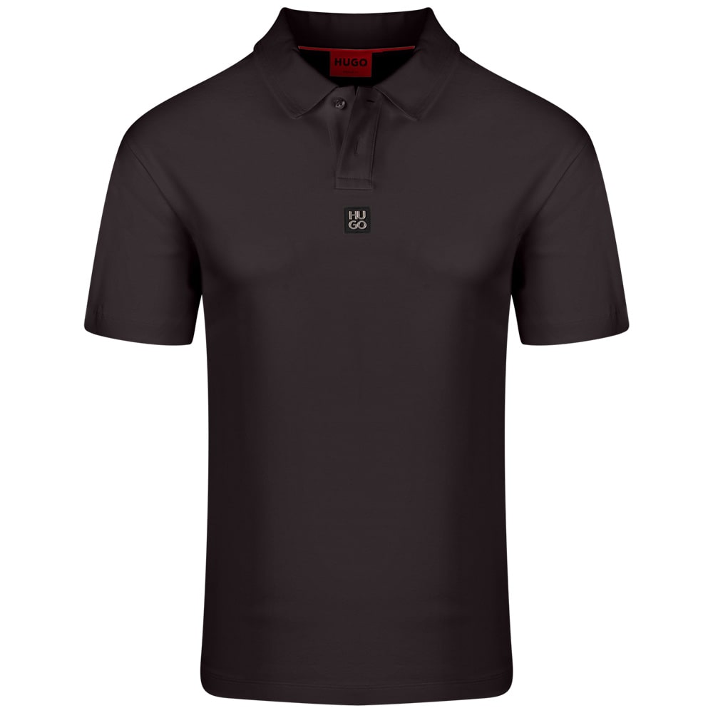 Hugo Μαύρο Κοντομάνικο polo Deabono - 50517638