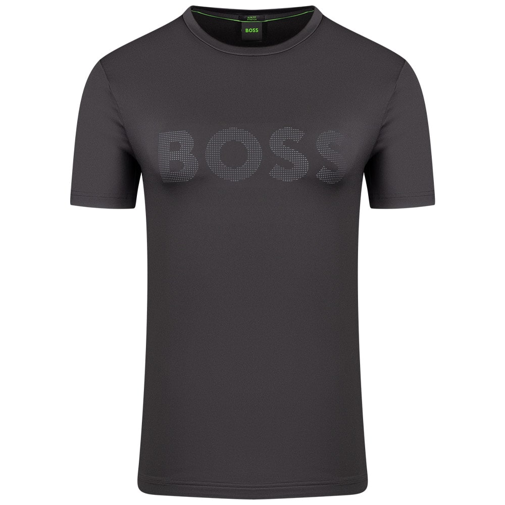 Boss Μαύρο T-shirt Tee Active - 50517911