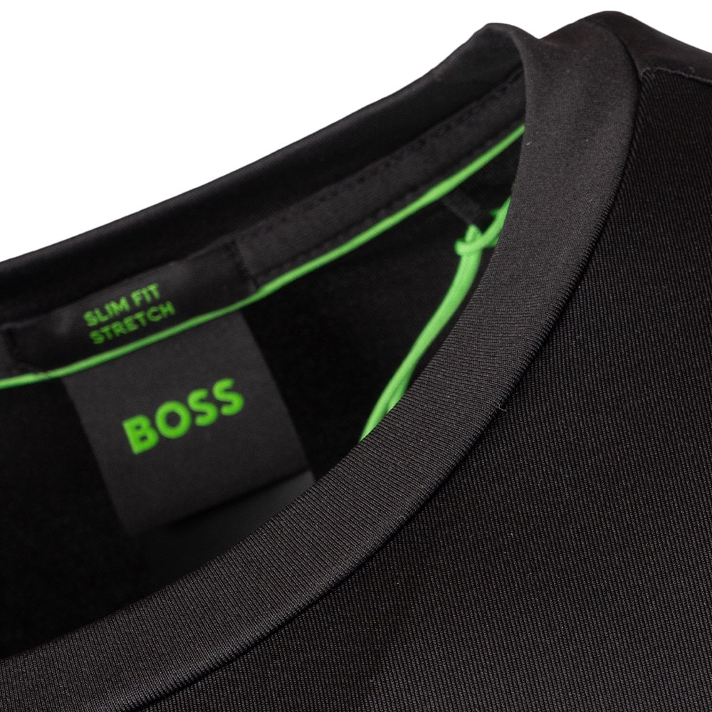 Boss Μαύρο T-shirt Tee Active - 50517911
