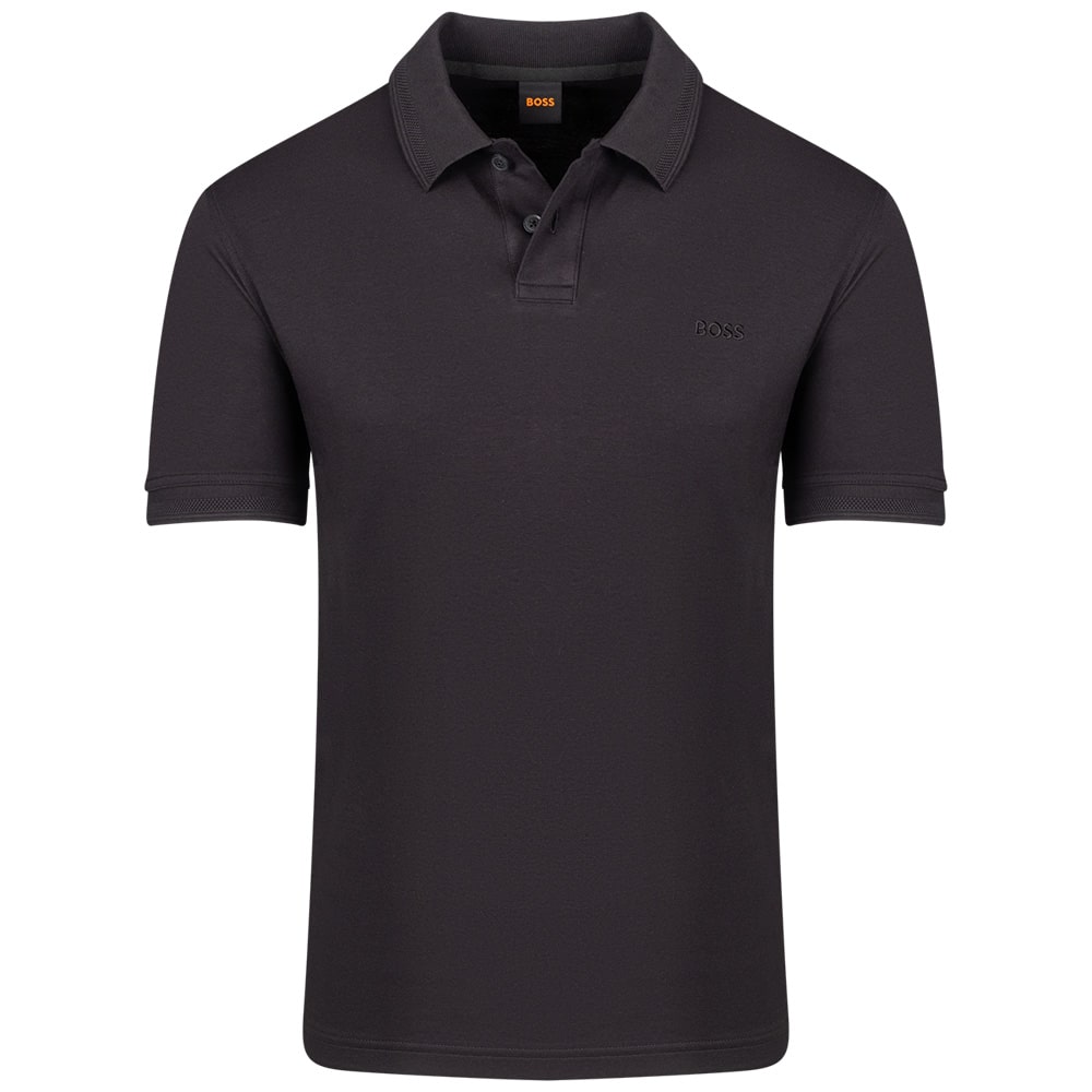 Boss Μαύρο Κοντομάνικο polo - 50520109