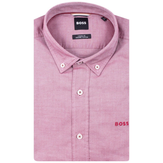 Boss Κόκκινο Πουκάμισο Button Down - 50520259