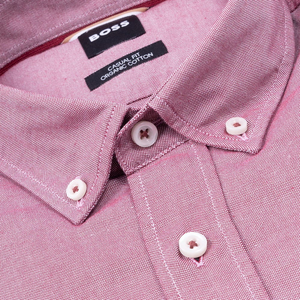 Boss Κόκκινο Πουκάμισο Button Down - 50520259