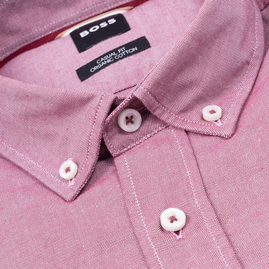 Boss Κόκκινο Πουκάμισο Button Down - 50520259