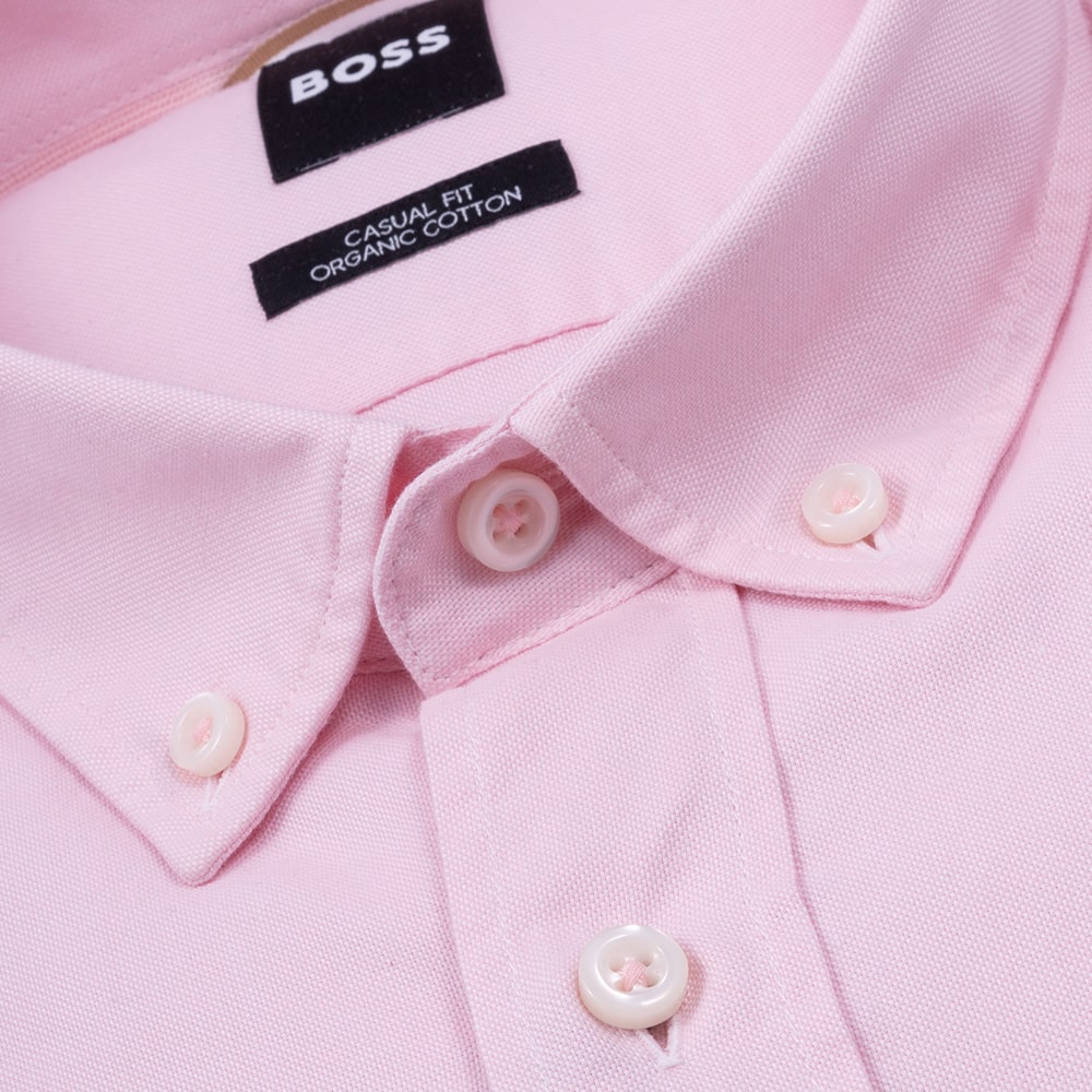Boss Ροζ Πουκάμισο Button Down - 50520259