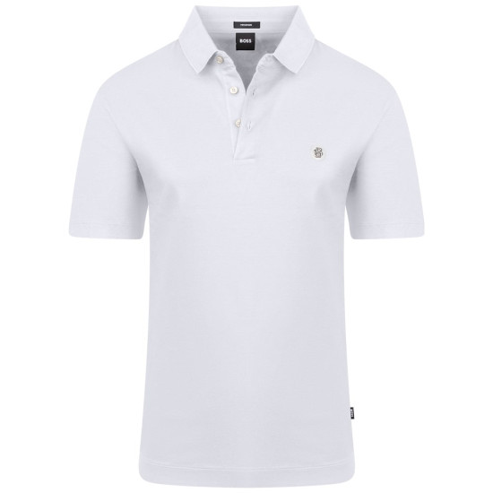 Boss Λευκό Κοντομάνικο polo C-Parris - 50520297