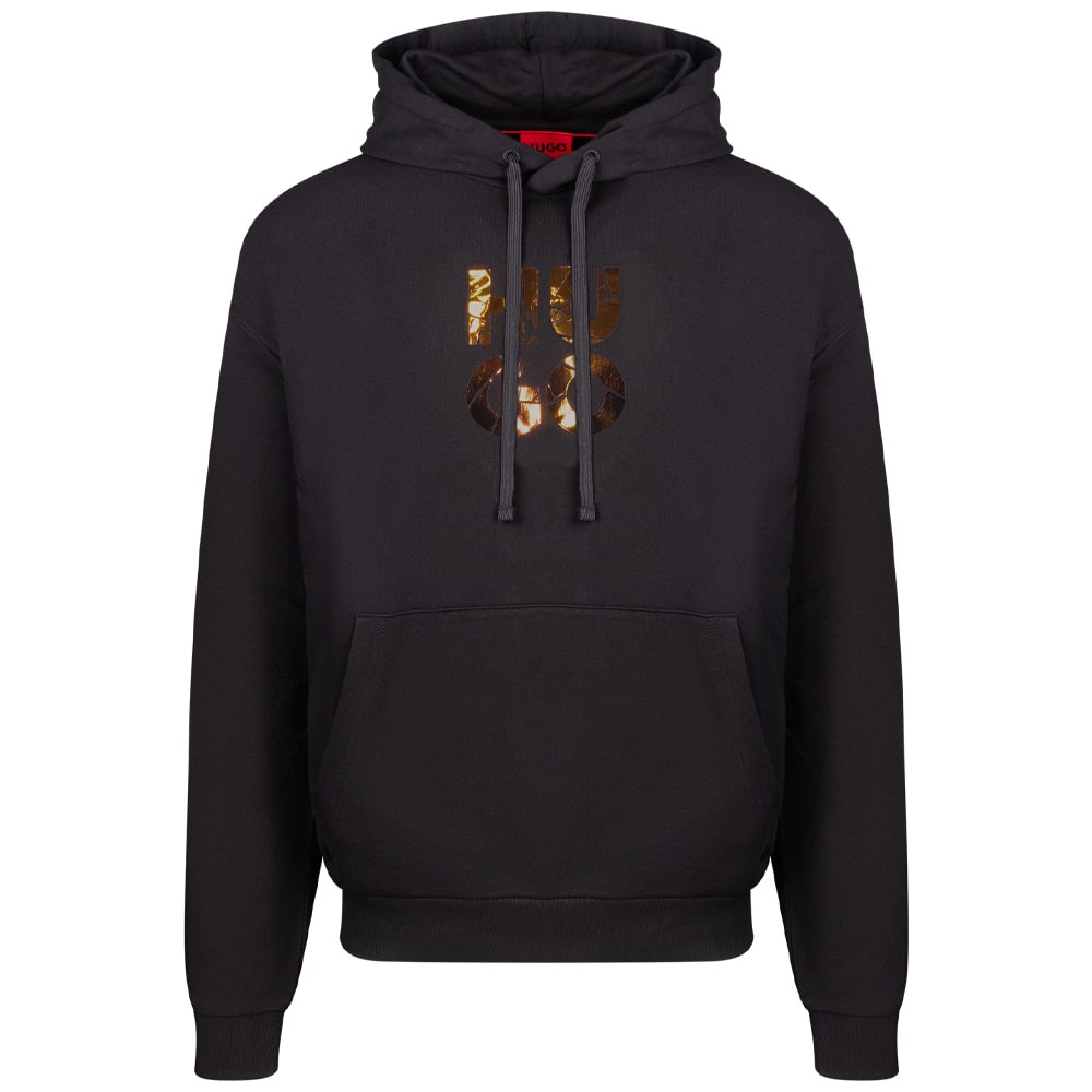 Hugo Μαύρο Hoodie Diridood - 50522119