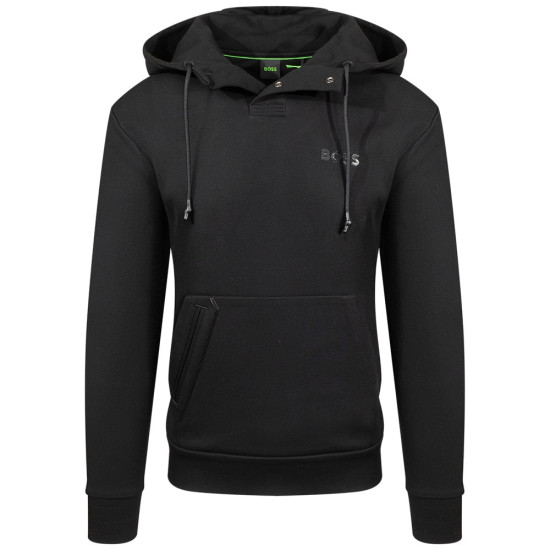 Boss Μαύρο Hoodie Soody Mirror - 50523464