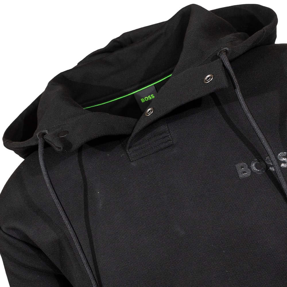 Boss Μαύρο Hoodie Soody Mirror - 50523464