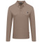 Boss Μπεζ Μακρυμάνικο polo C-Paley - 50523917