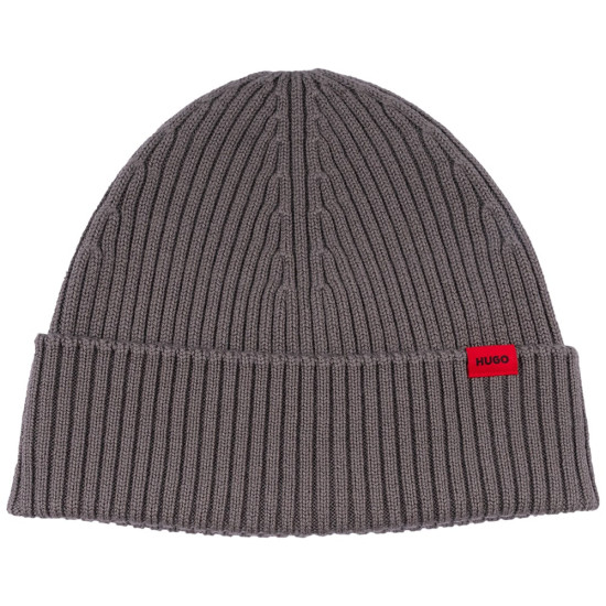 Hugo Γκρι Σκούφος Xola 100% Wool - 50524570
