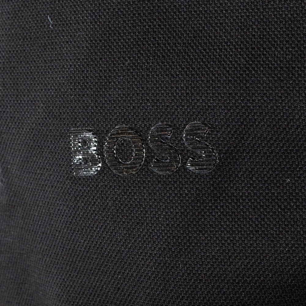 Boss Μαύρο Μακρυμάνικο polo Plisy Mirror - 50524620