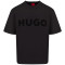 Hugo Μαύρο T-shirt Dinkee - 50525765