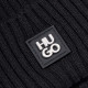 Hugo Μαύρος Σκούφος Xola Metal 100% Virgin Wool - 50527250