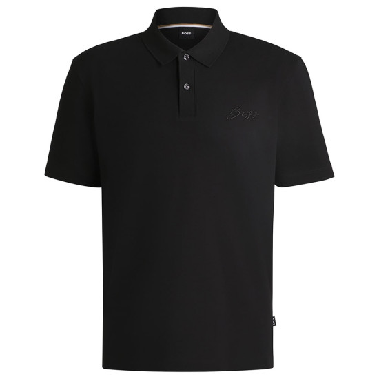 Boss Μαύρο Κοντομάνικο polo C-Parris - 50531402