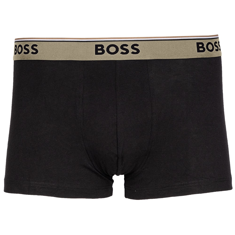 Boss Μαύρο Boxer Trunk 3Pcs - 50531684