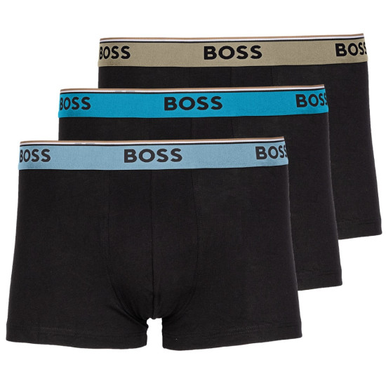 Boss Μαύρο Boxer Trunk 3Pcs - 50531684