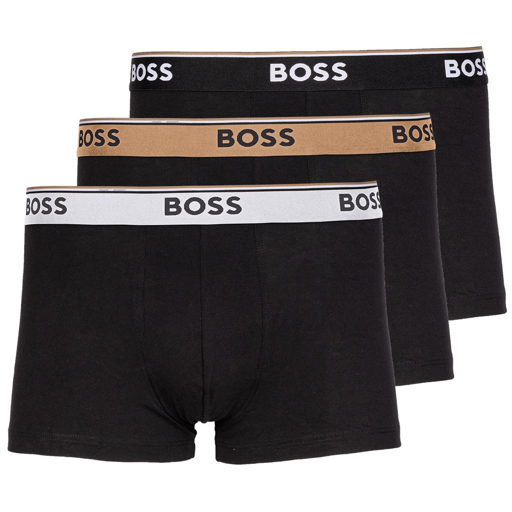 Boss Μαύρο Boxer Trunk 3Pcs - 50531684