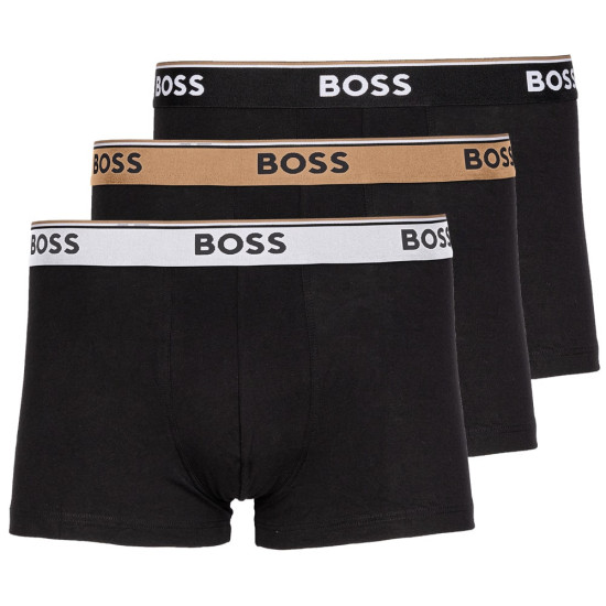 Boss Μαύρο Boxer Trunk 3Pcs - 50531684