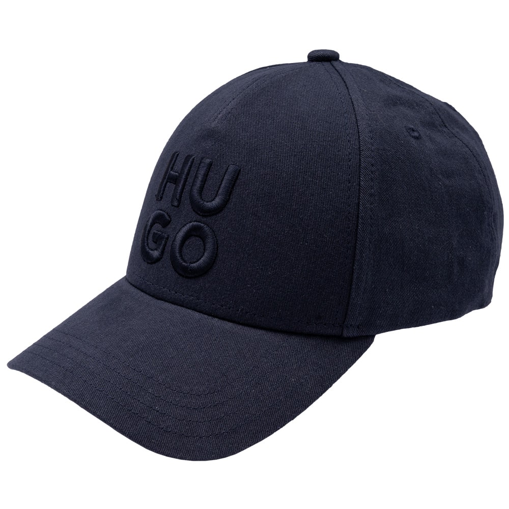 Hugo Μπλε Σκούρο Καπέλο Jockey Jude-Stacked - 50533409