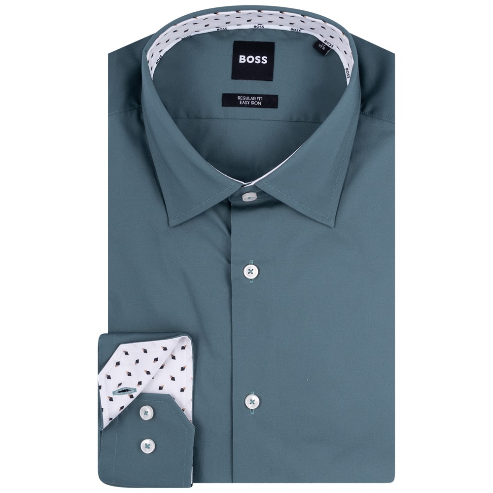Boss Χακί Πουκάμισο H-JOE-kent - 50535721