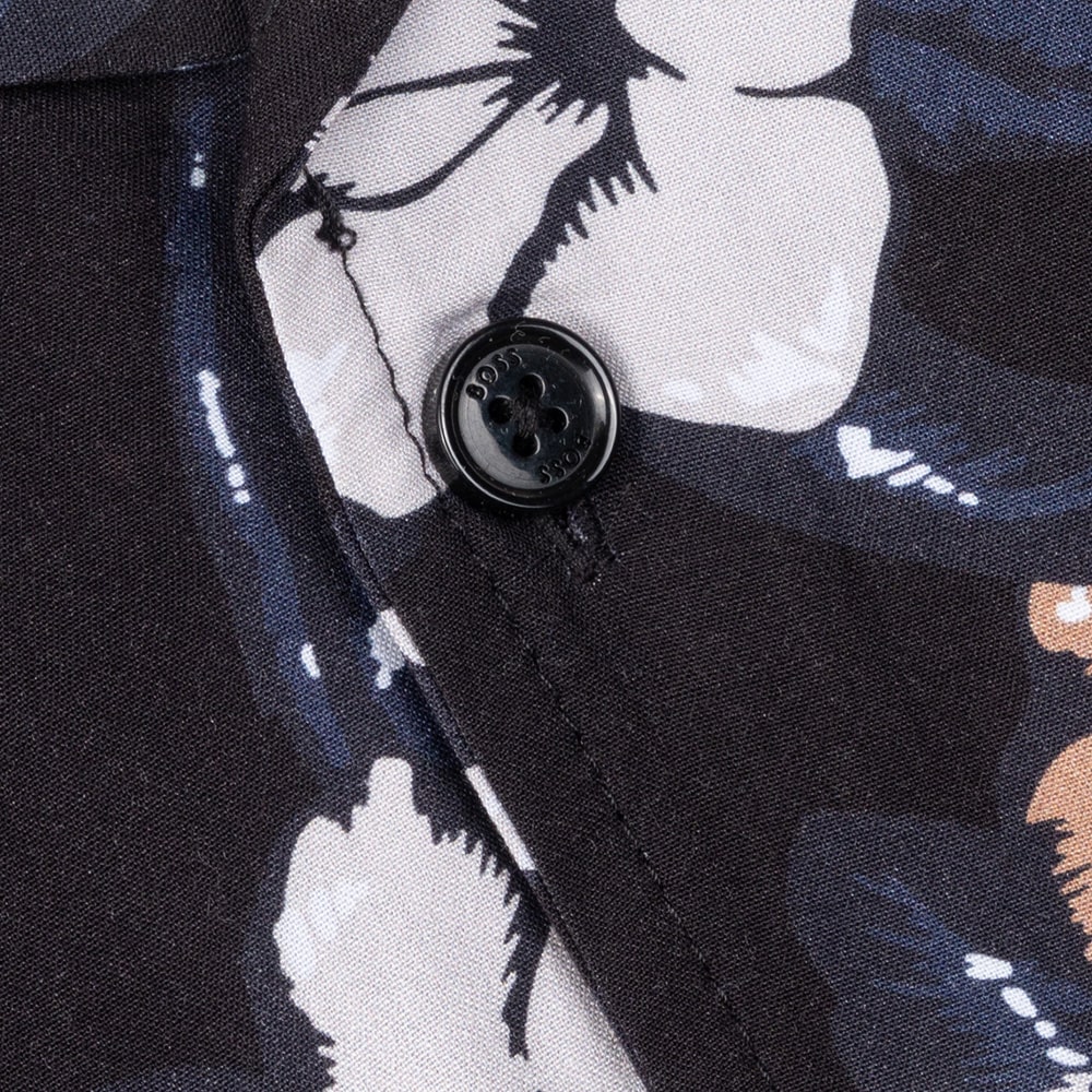 Boss Μαύρο Beach Shirt - 50535793