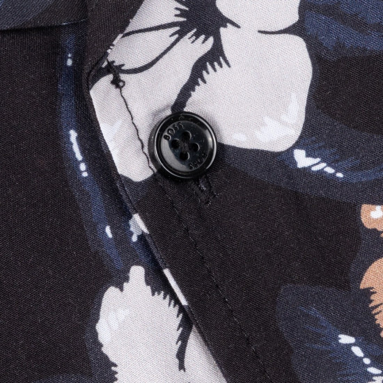 Boss Μαύρο Beach Shirt - 50535793
