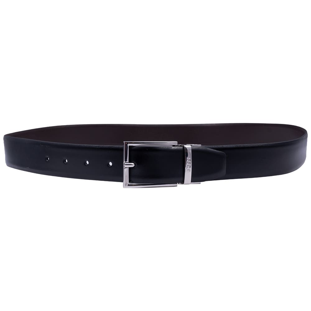 Boss Μαύρο Καφέ Ζώνη 100% Leather - 50537112
