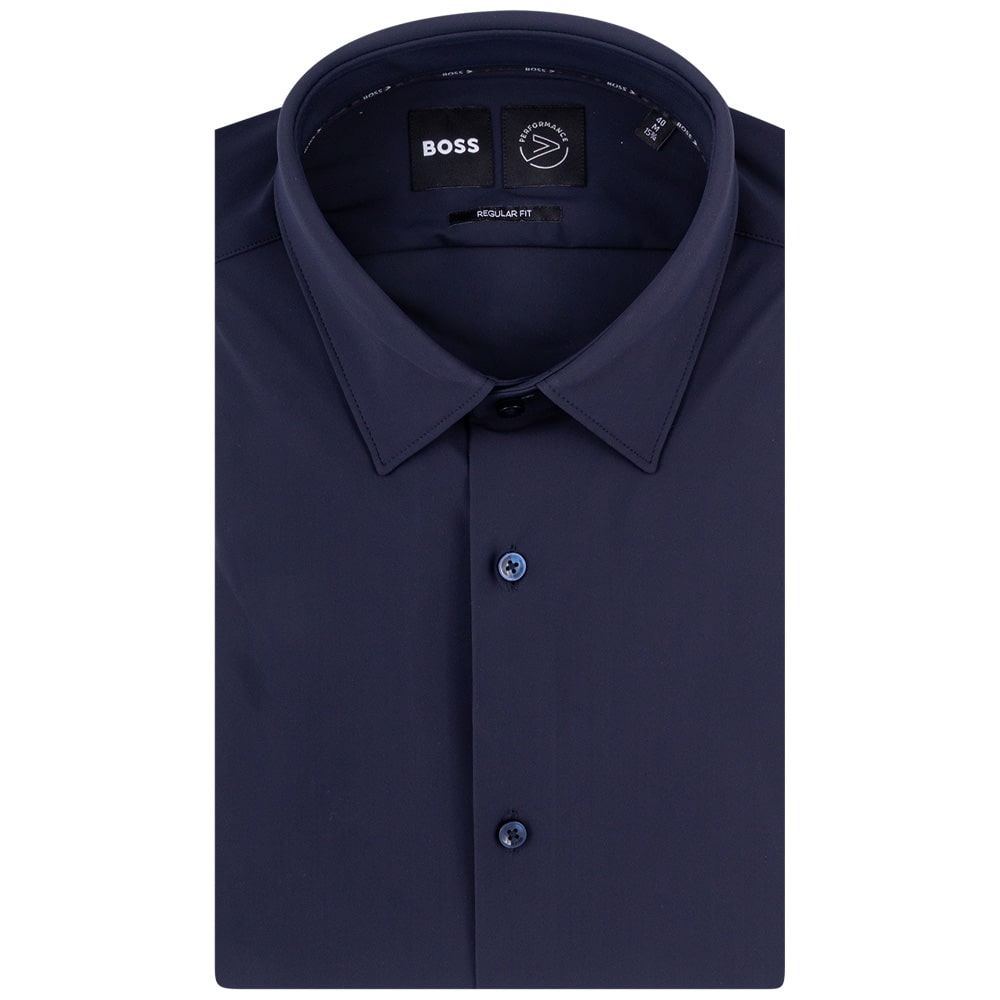 Boss Μπλε Πουκάμισο Kent - 50539043