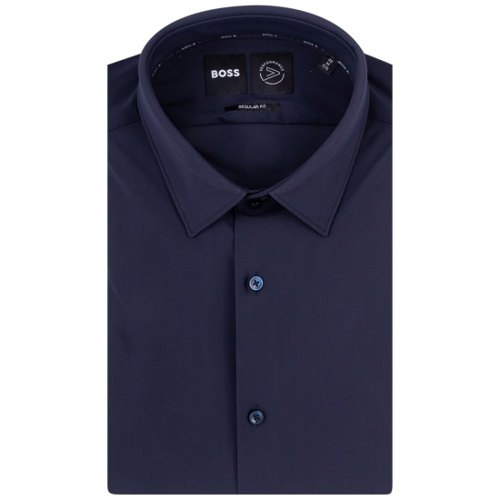 Boss Μπλε Πουκάμισο Kent - 50539043