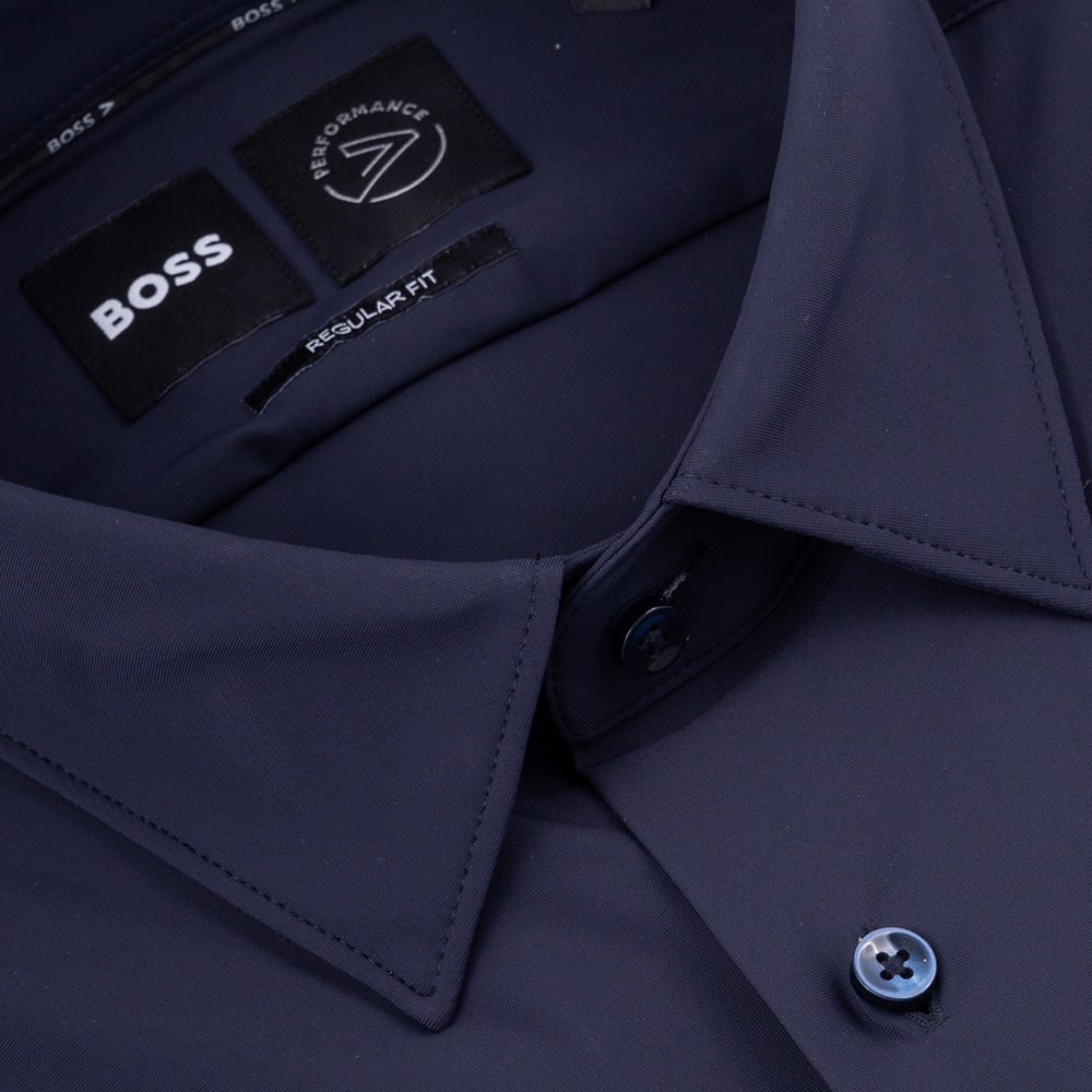 Boss Μπλε Πουκάμισο Kent - 50539043