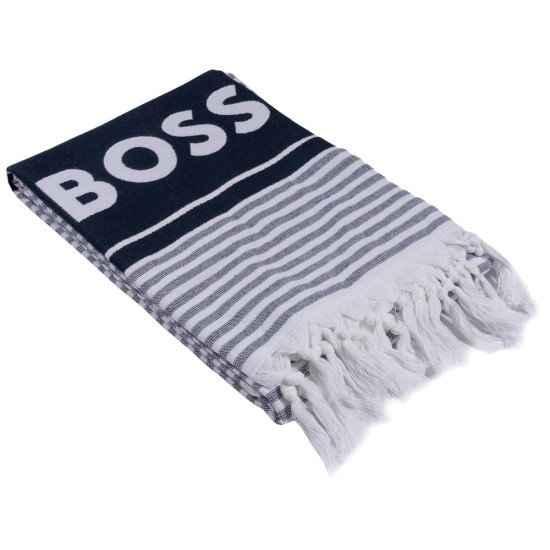 Boss Λευκή Πετσέτα Riviera - 50540424