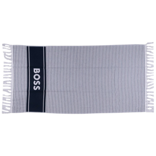 Boss Λευκή Πετσέτα Riviera - 50540424