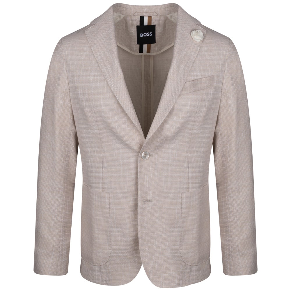 Boss Μπεζ Σακάκι C-Hanry - 50540742
