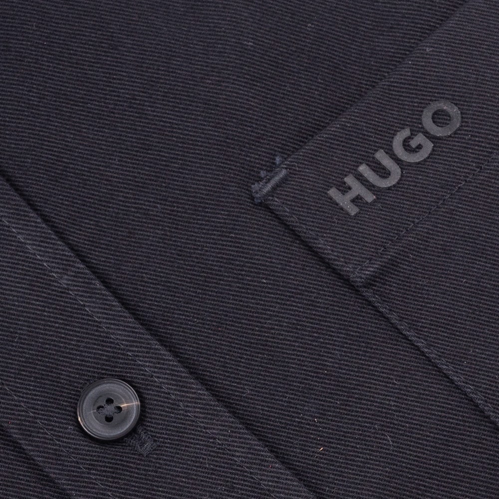 Hugo Μαύρο Πουκάμισο Egrin - 50541392