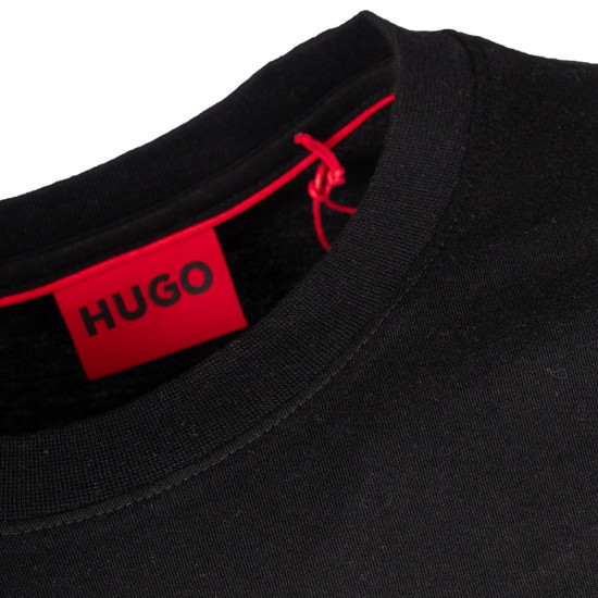 Hugo Μαύρο T-shirt Diboxer C Neck - 50542560