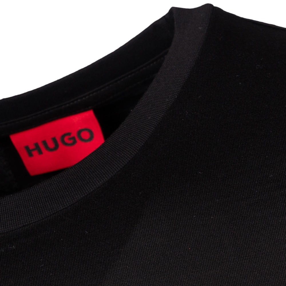 Hugo Μαύρο T-Shirt C Neck - 50542969
