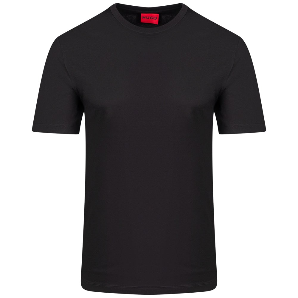 Hugo Μαύρο T-Shirt C Neck - 50542969