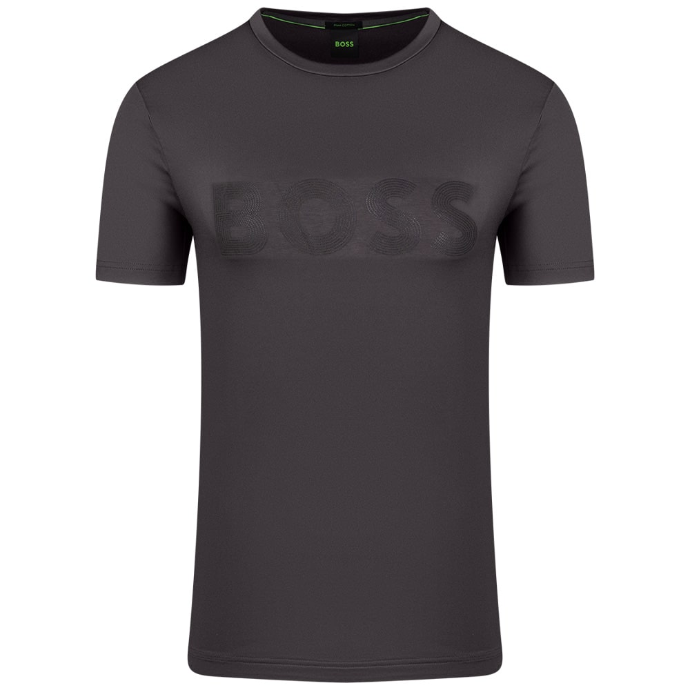 Boss Ανθρακί T-shirt C Neck - 50543796