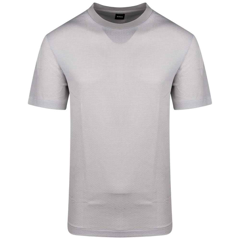 Boss Γκρι T-shirt C Neck - 50543884