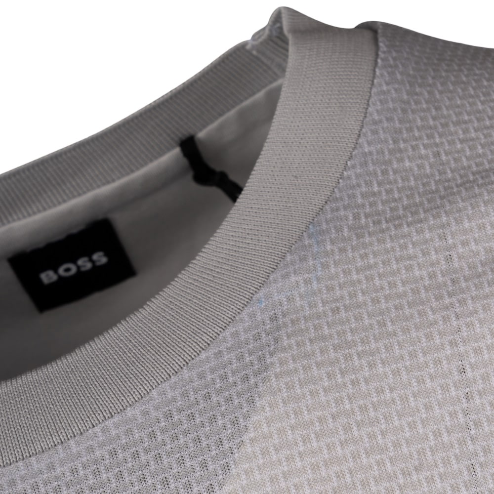 Boss Γκρι T-shirt C Neck - 50543884