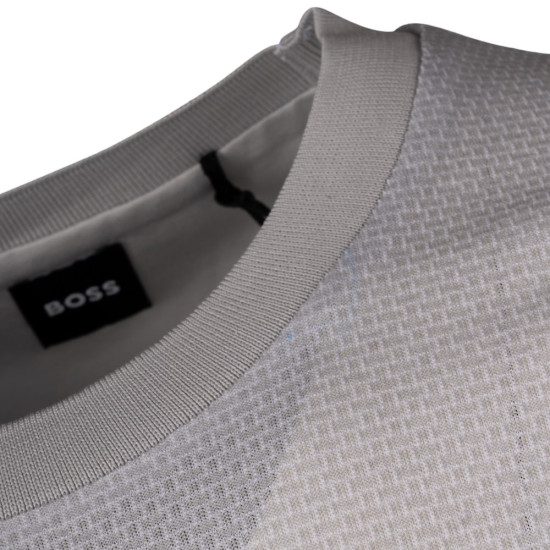 Boss Γκρι T-shirt C Neck - 50543884