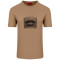 Hugo Μπεζ T-shirt C Neck Deterni - 50544496