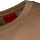Hugo Μπεζ T-shirt C Neck Deterni - 50544496